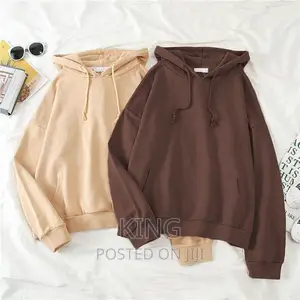 Hoodie Plain Jumper