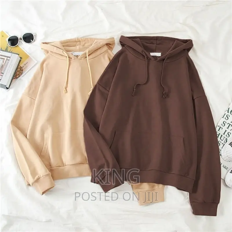 Hoodie Plain Jumper