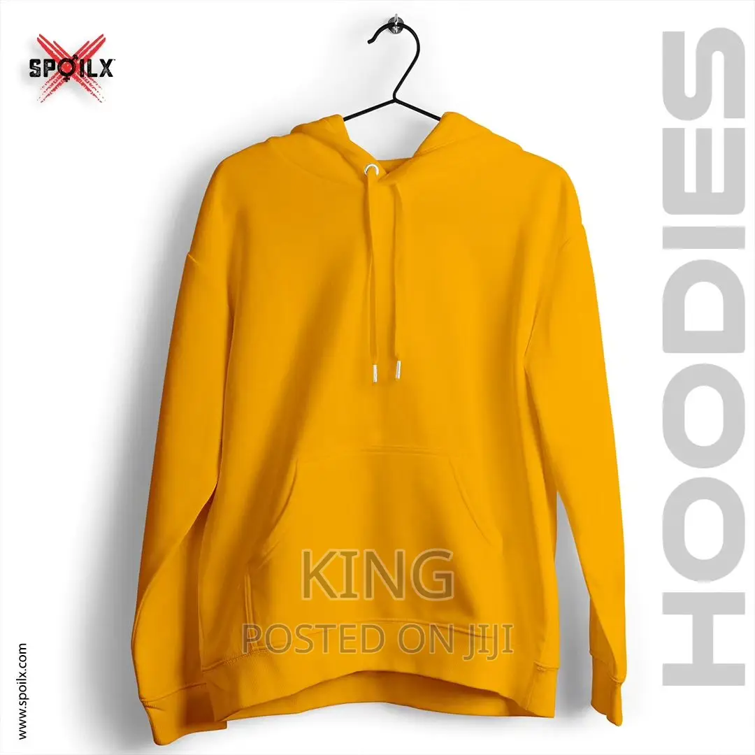 Hoodie Colour Yellow