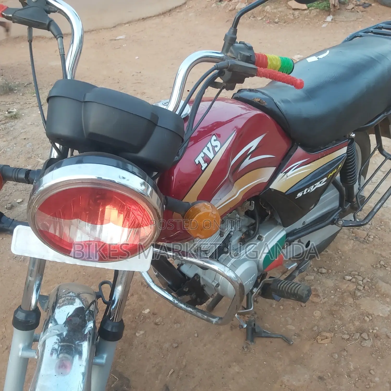 TVS XL 100 2017 Red