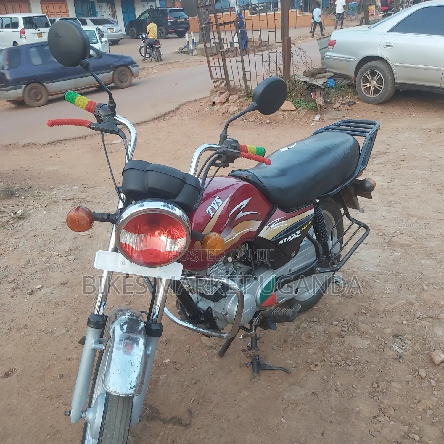 TVS XL 100 2017 Red