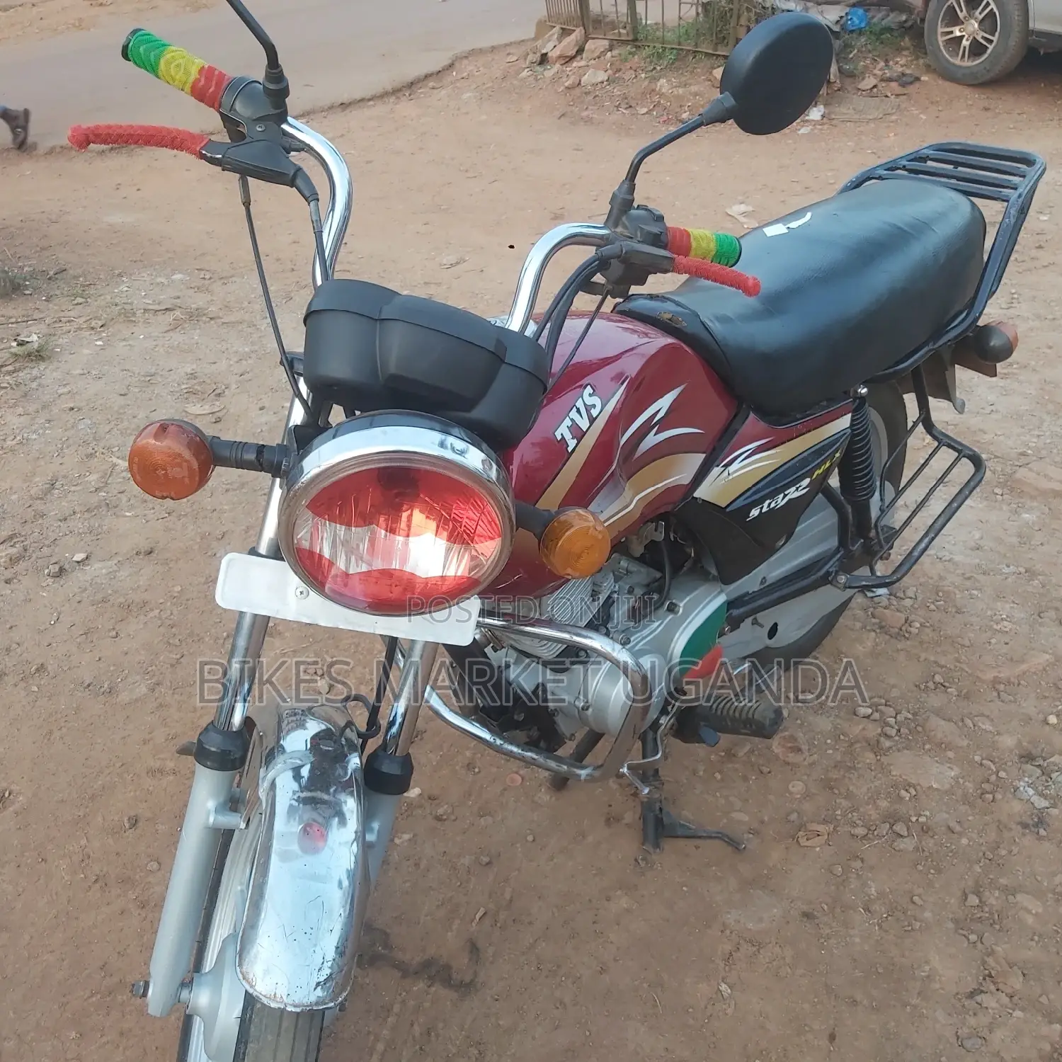 TVS XL 100 2017 Red
