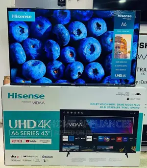 A6 Series Hisense 43inches Smart Tv