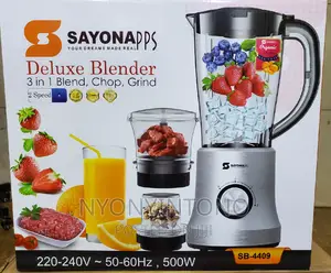 Sayona 3 in 1 Blender Chopper and Grinder
