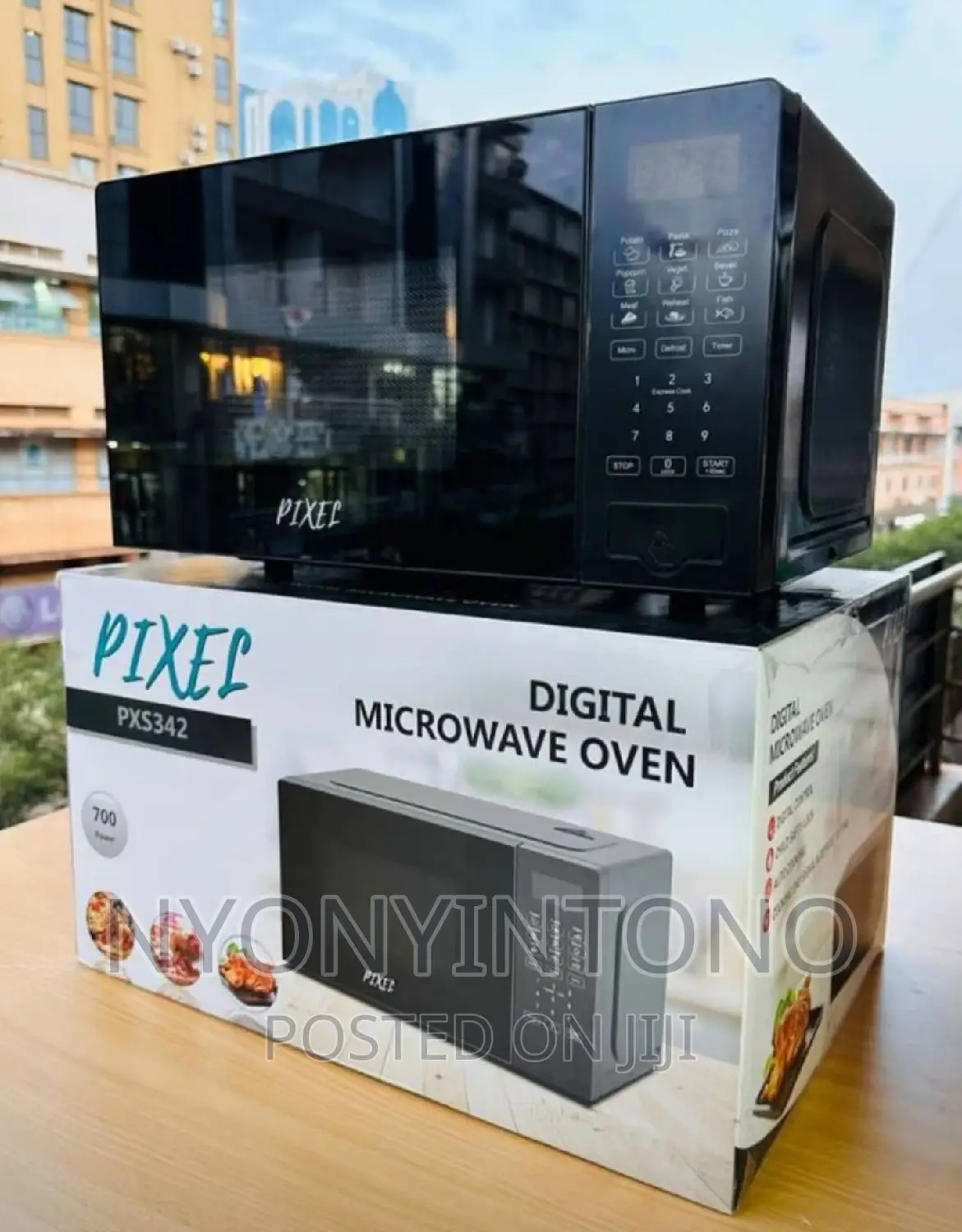 20 Liters Pixel Digital Microwave Oven With Touch Pad