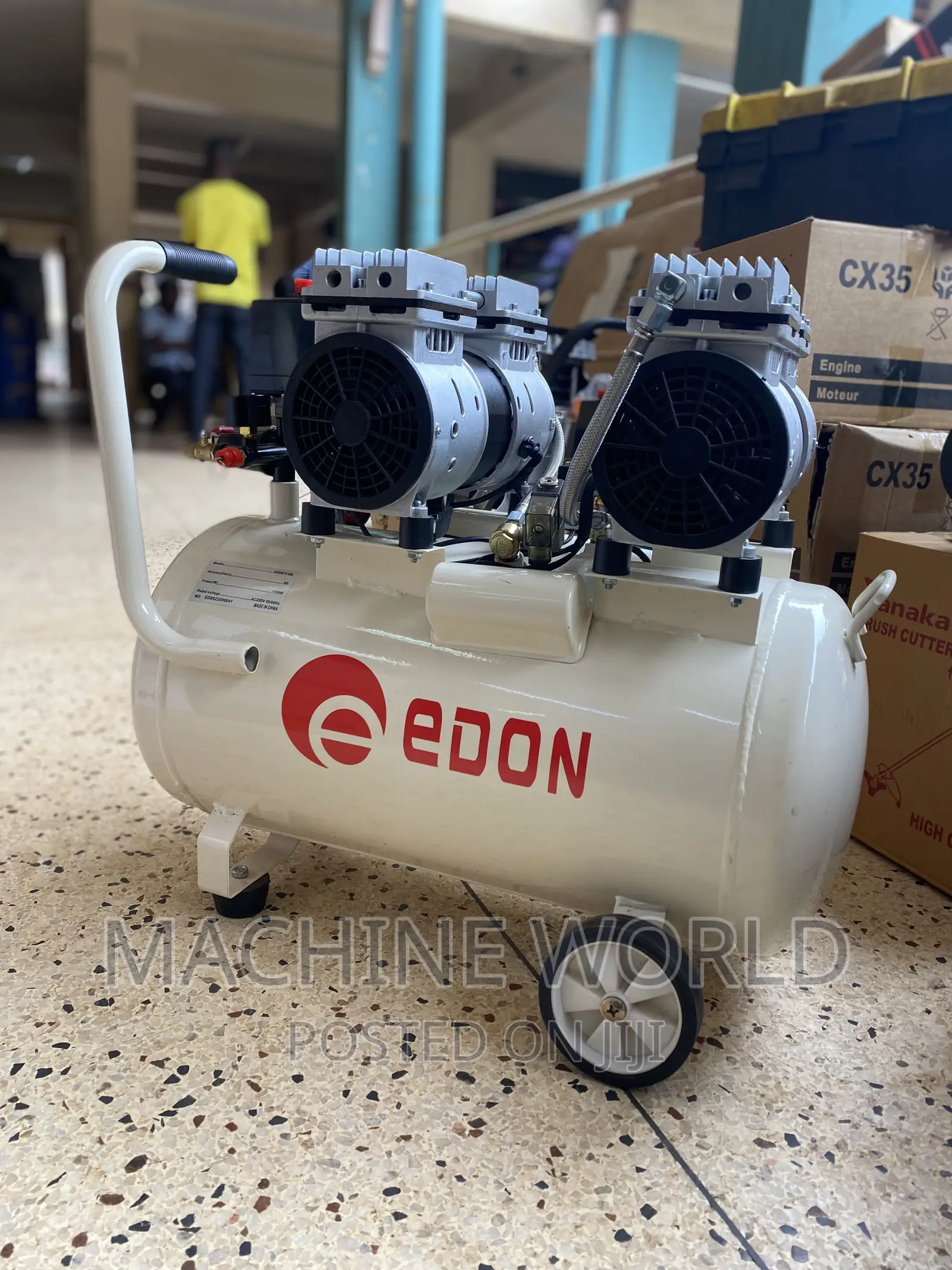 Silent Air Compressor 2heads