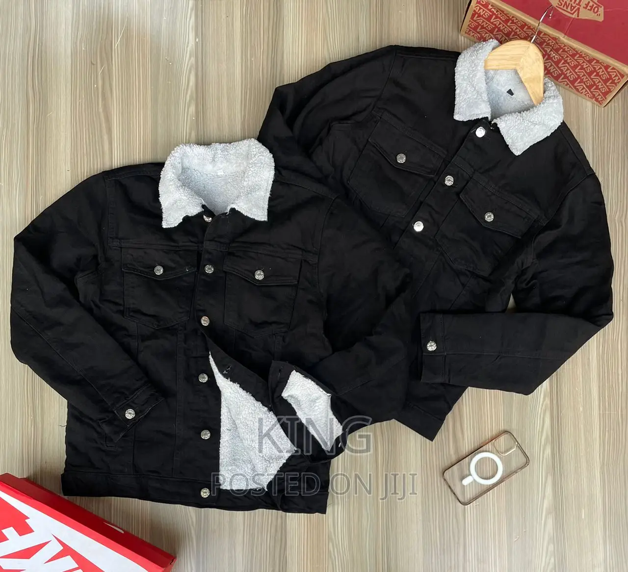 Woolen Denim Jacket