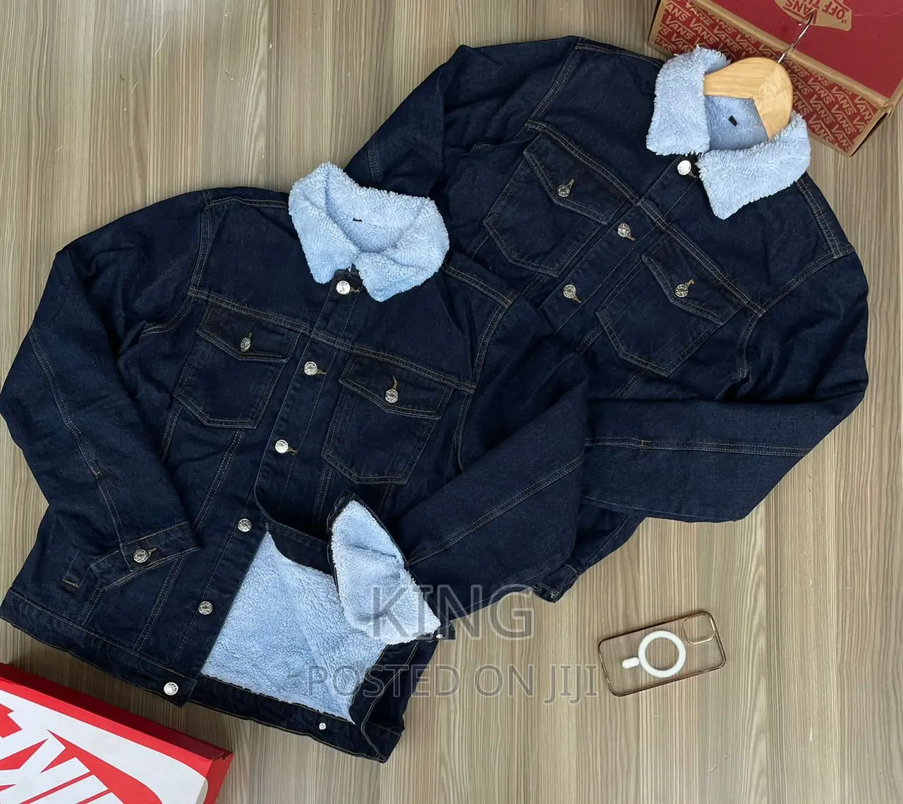 Woolen Denim Jacket