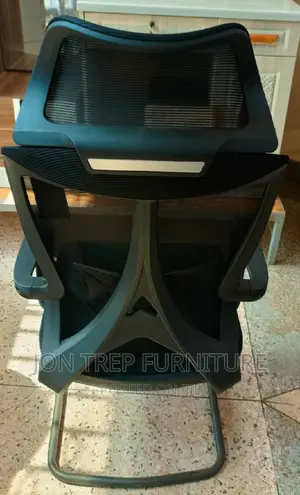 Visitor Waiting Office Chair Mesh With Headrest
