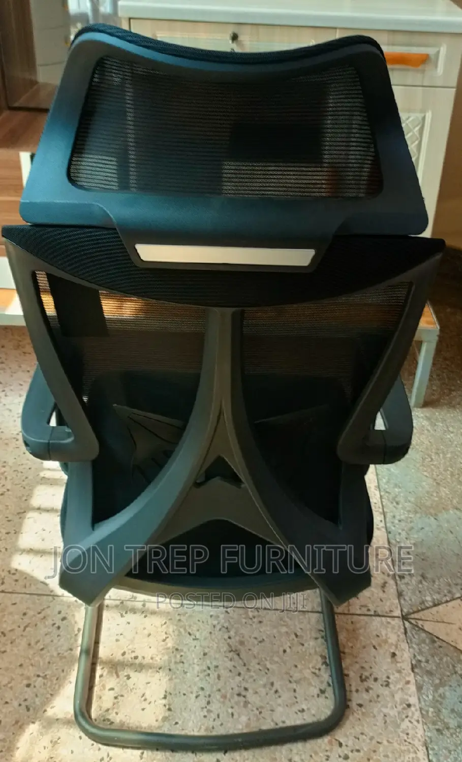 Visitor Waiting Office Chair Mesh With Headrest