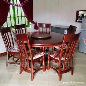 6seater Dinning Tables Mahogany