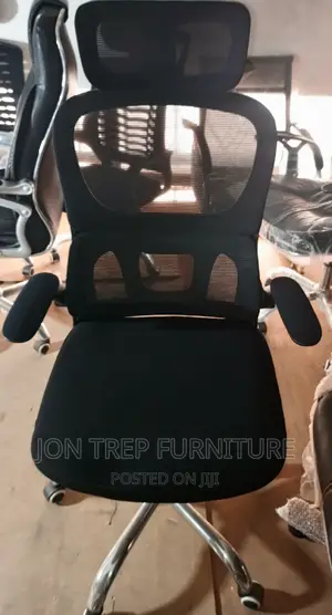 Executive Office Chair Mesh With Headrest