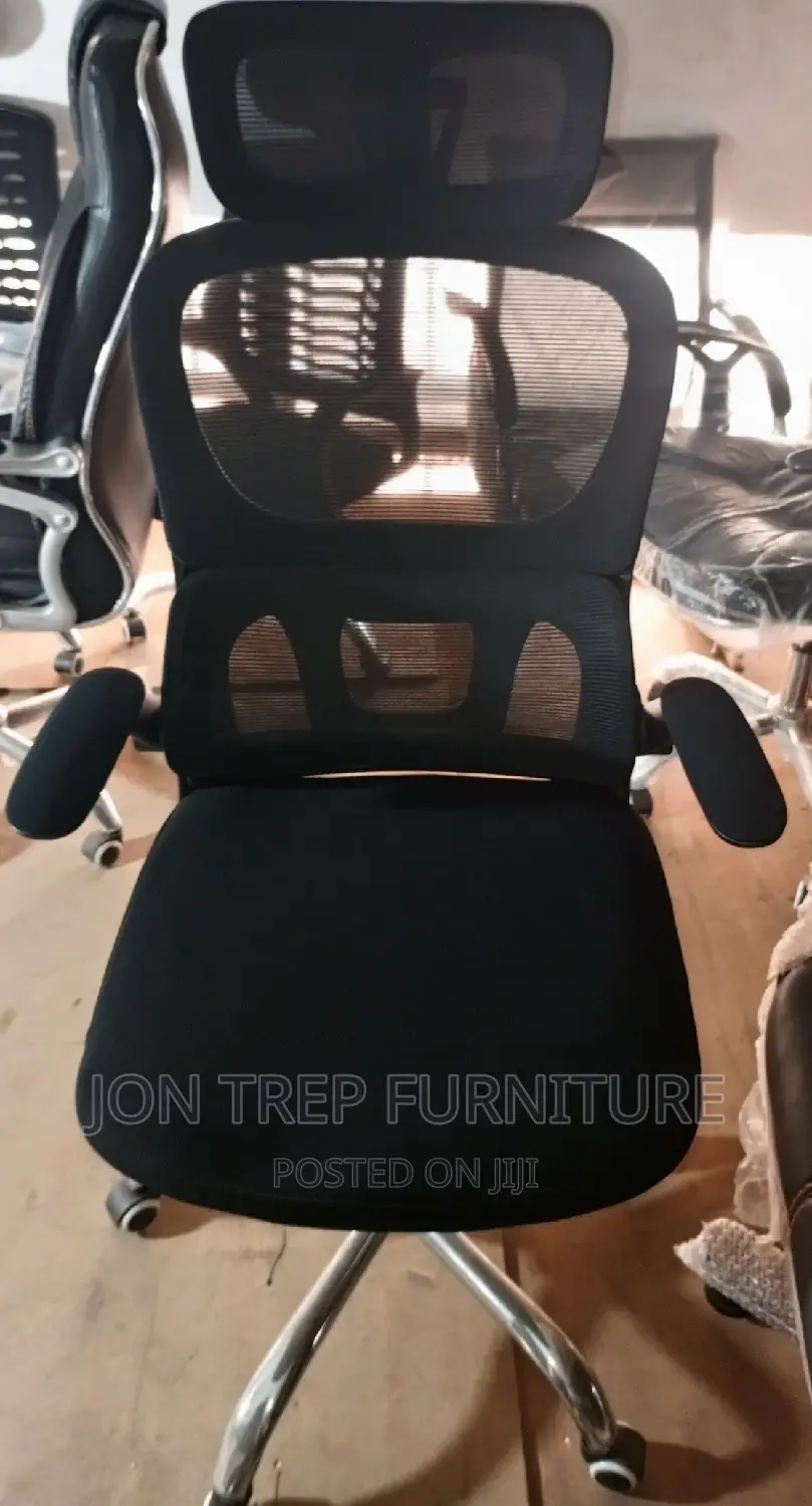 Executive Office Chair Mesh With Headrest