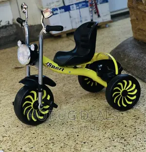 Kids Tricycle For 2 - 4 Years For Children Cycling - Black