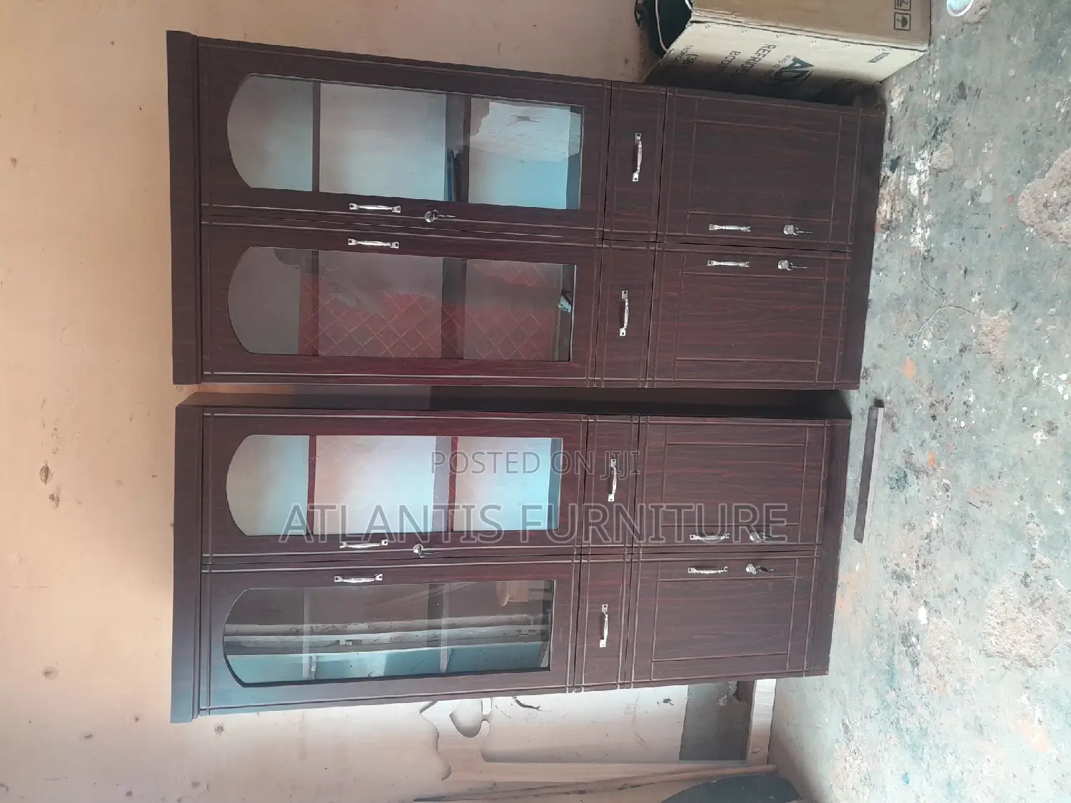 Wooden Cabinets 2door)