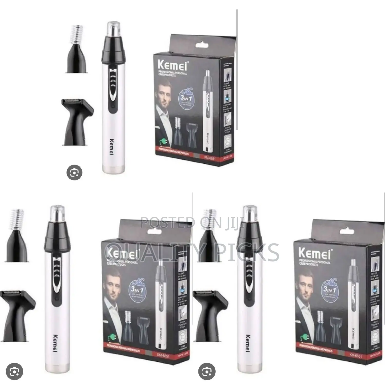 Rechargeable 3 in 1 Kemel Hair Clipper