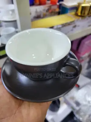 Cappuccino Cups Black 12pics DZN
