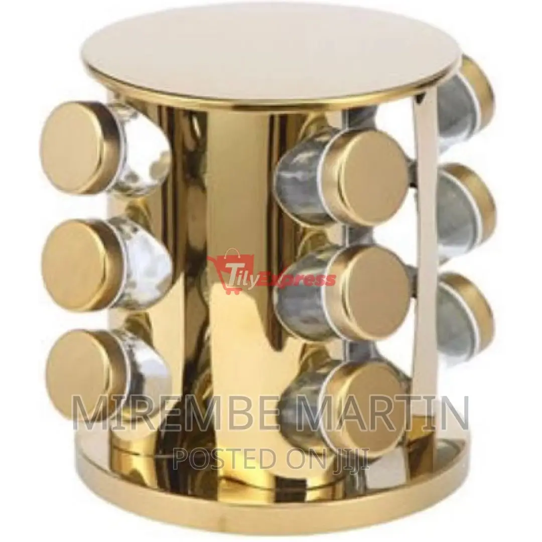 Lightbox
Countertop Glass Rotating Spice Rack