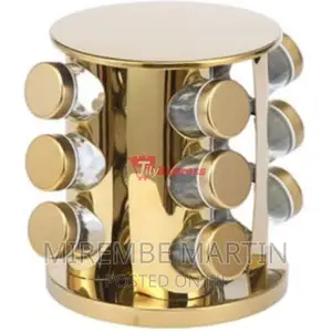 Lightbox
Countertop Glass Rotating Spice Rack