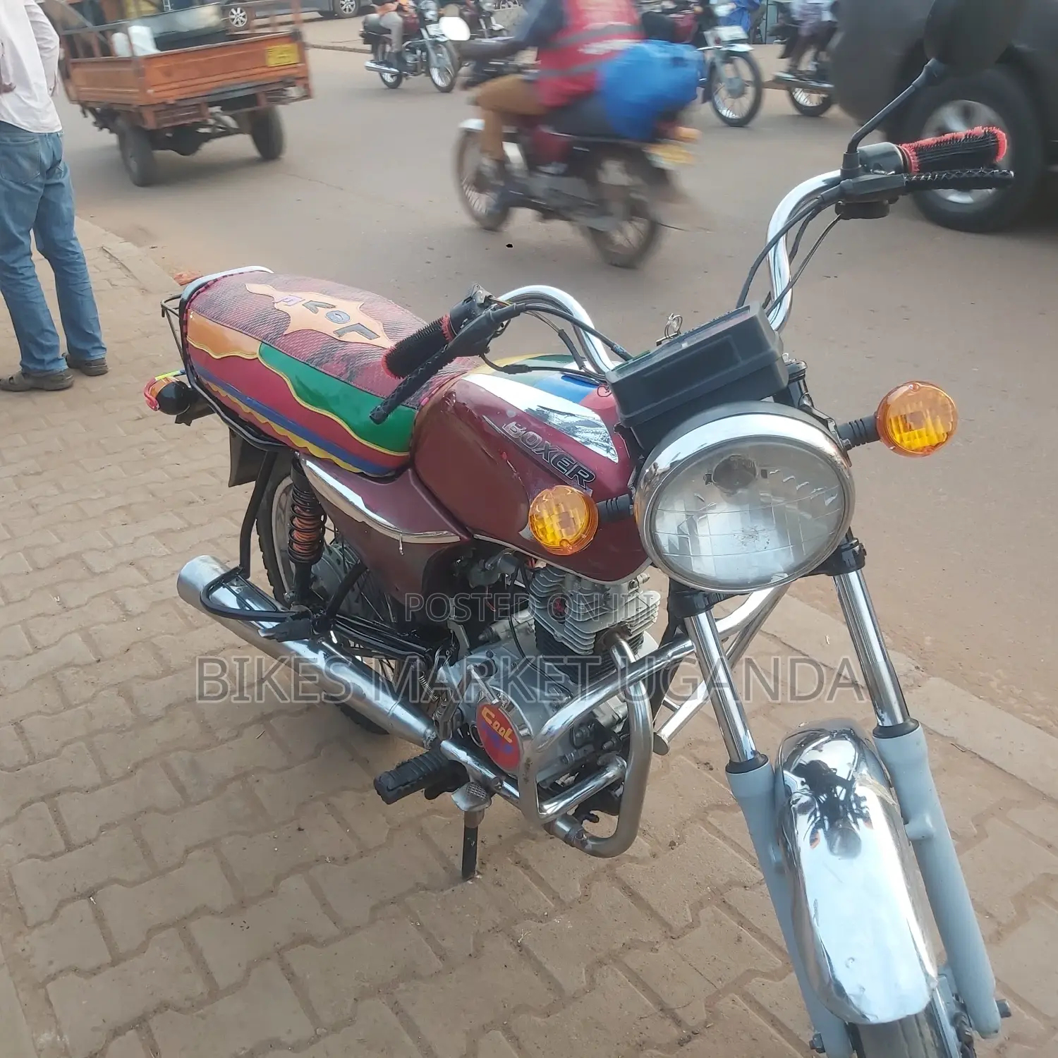 Bajaj Boxer 2016 Red