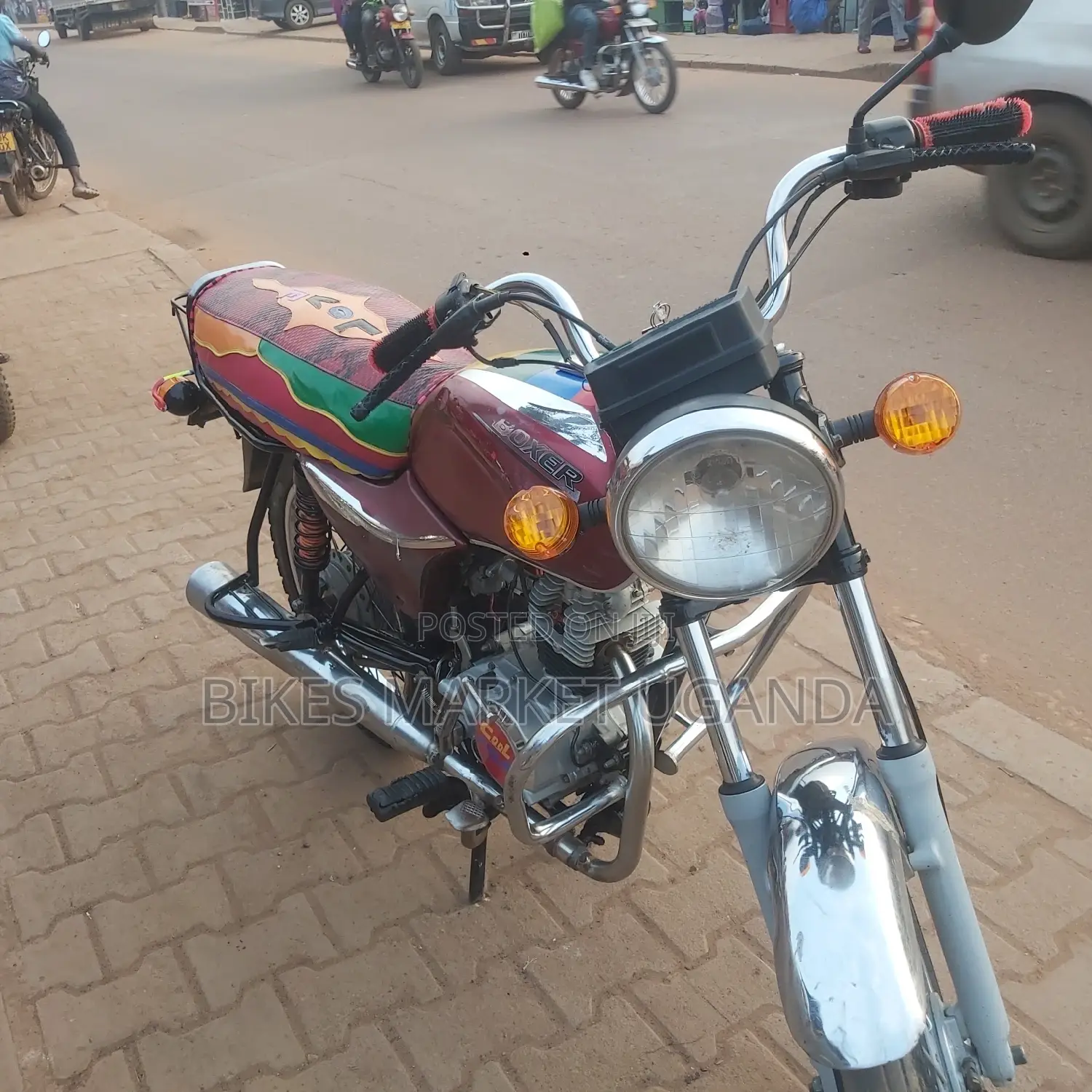 Bajaj Boxer 2016 Red