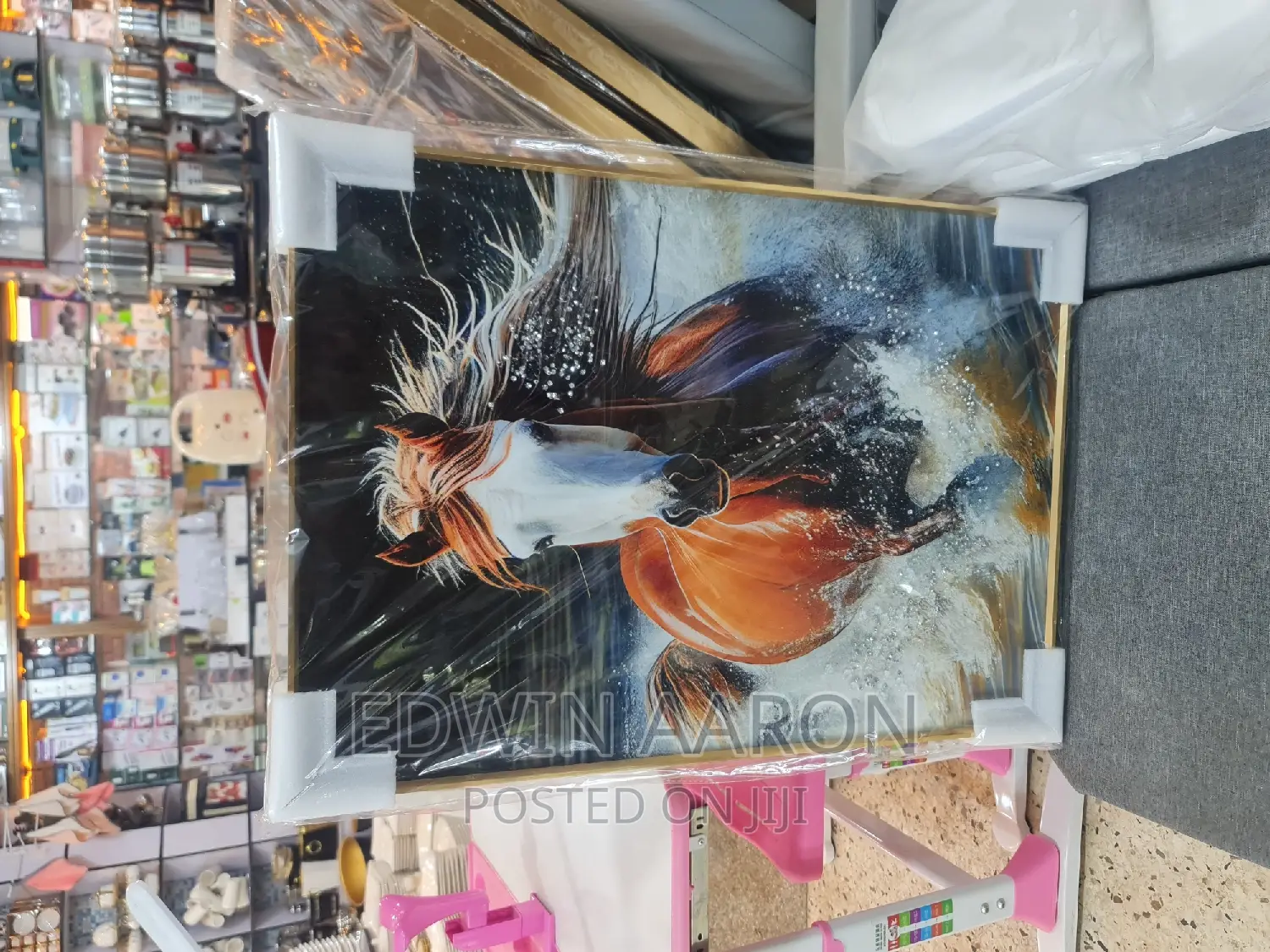 3D Horse Art Portrait