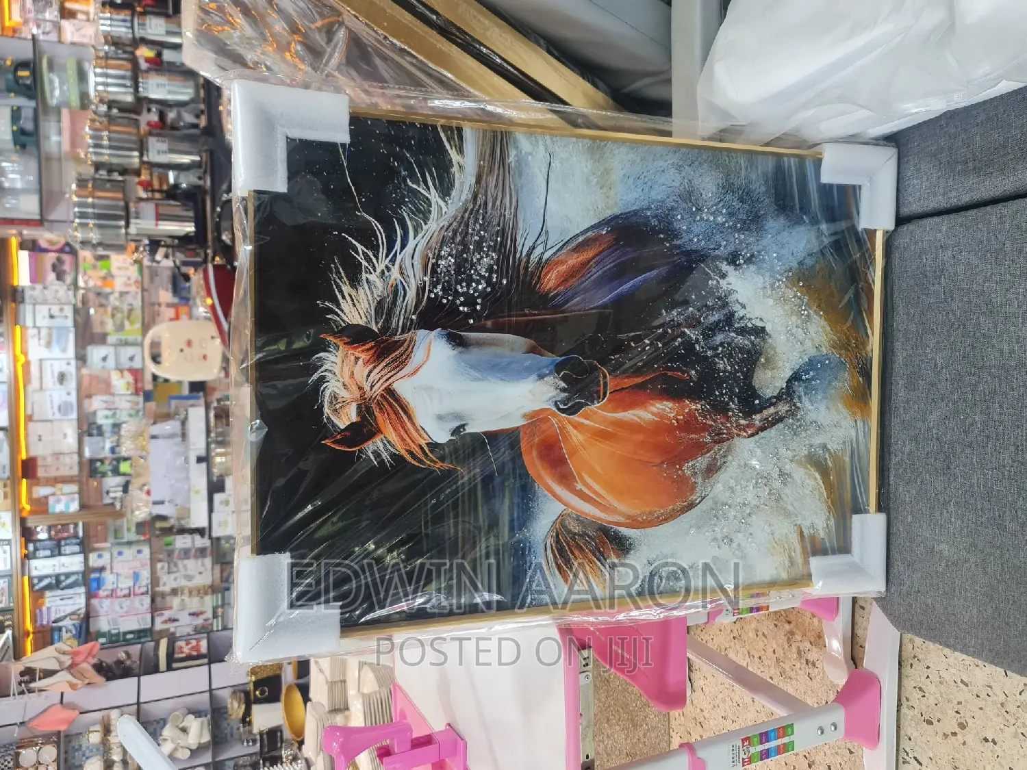 3D Horse Art Portrait