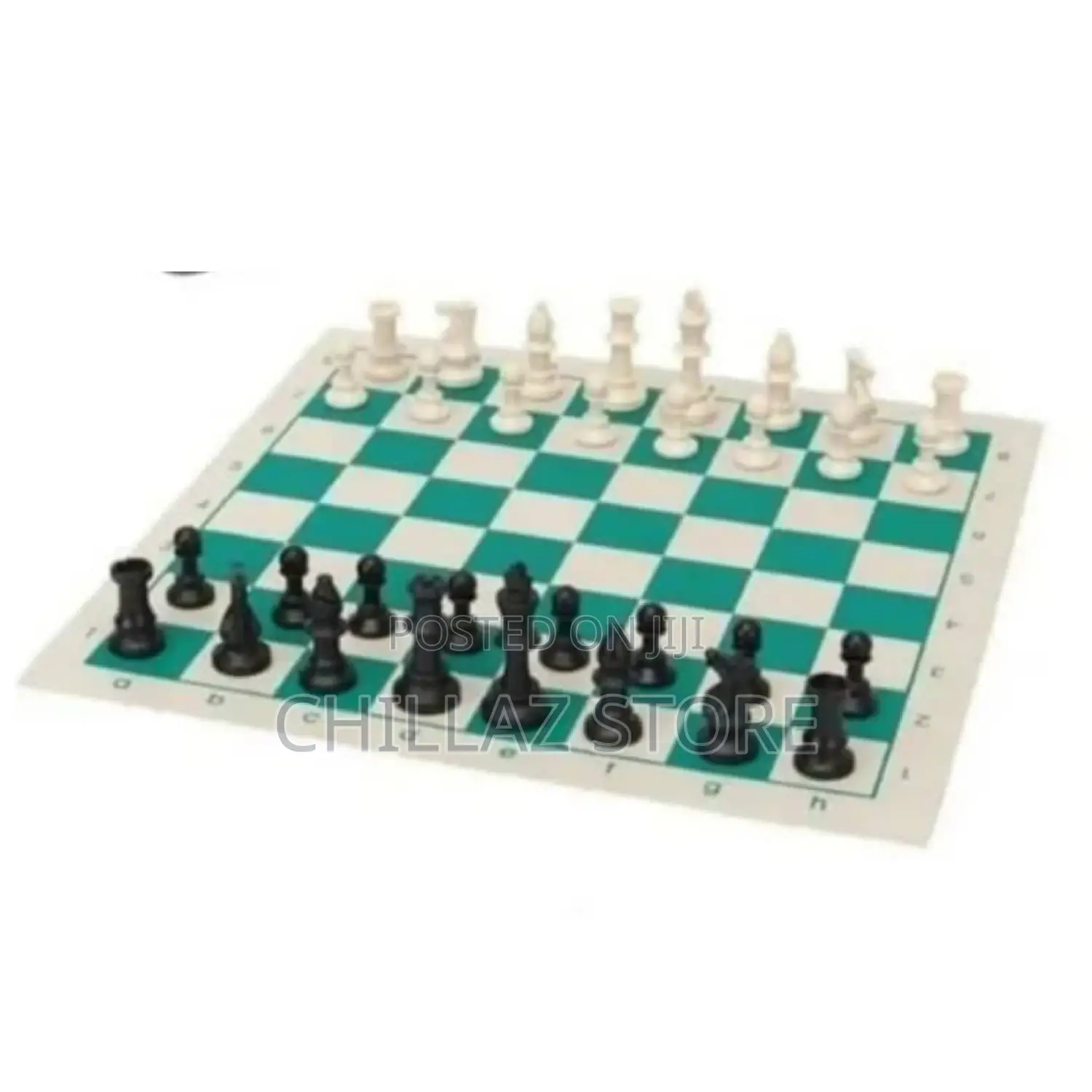 Outdoor Chess Game.