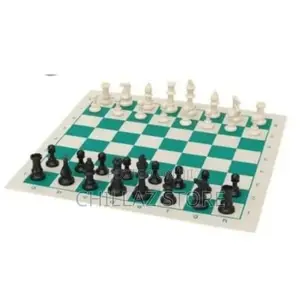 Outdoor Chess Game.