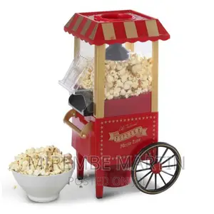 Popcorn Maker Machine With Wheels-