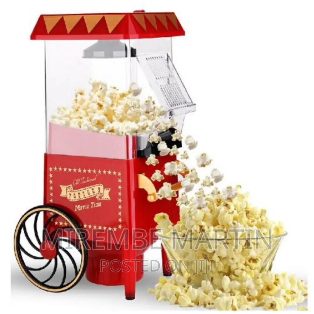 Popcorn Maker Machine With Wheels-