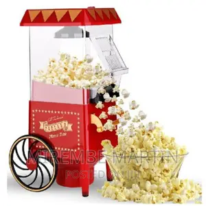 Popcorn Maker Machine With Wheels-