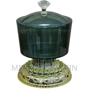 Plastic Sugar Bowl Dish Candy Pot Decor-