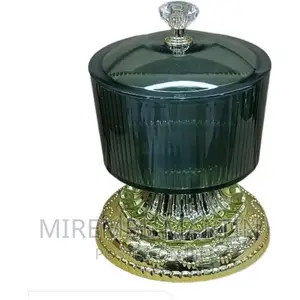Plastic Sugar Bowl Dish Candy Pot Decor-