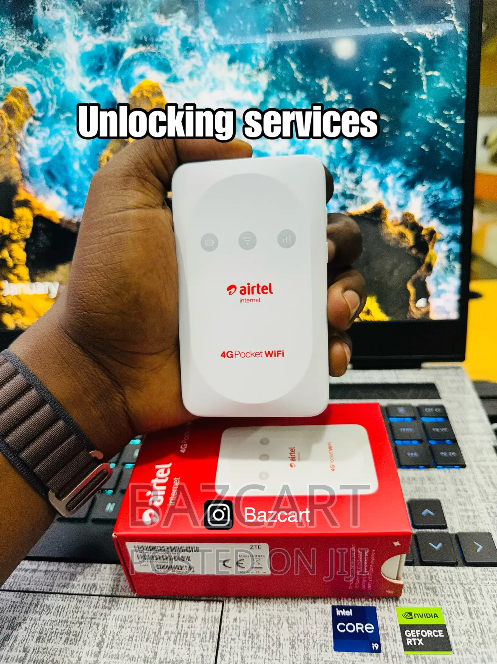 Airtel ZTE MF935 Mifi Unlocking Services