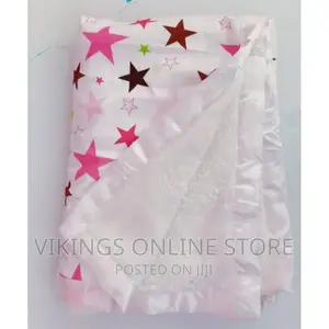Warm Heavy Super Soft Baby Shawl Baby Receiver – Pink