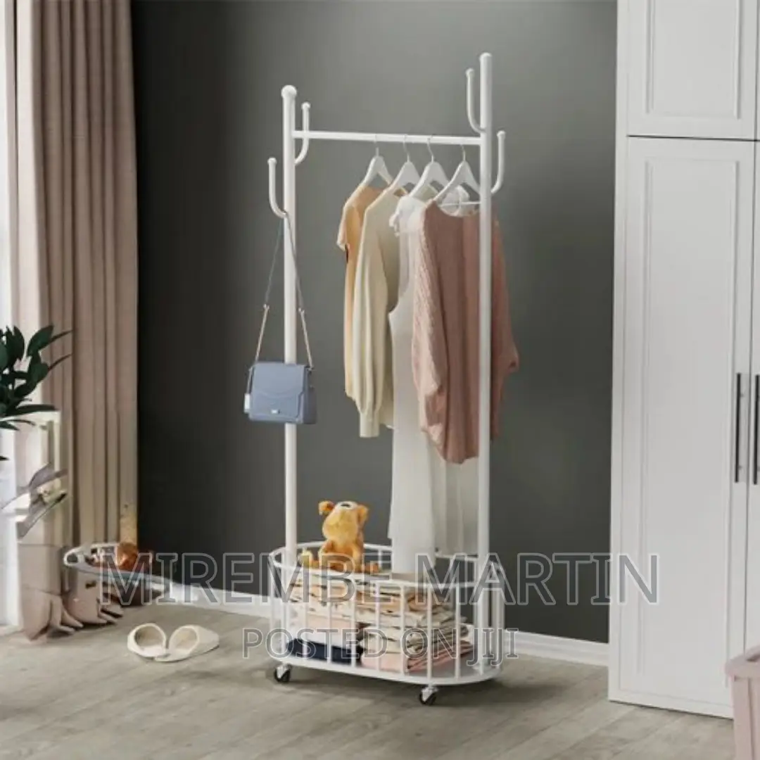 Clothing Bag, Hat, Scarf, Coat Hanger Rack Storage Organizer