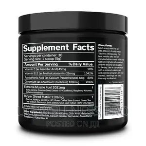 JNX SPORTS the Ripper! Fat Burner Blue Raspberry 30 Serving