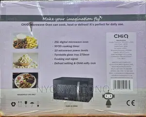20 Liters Chiq Microwave Oven With Grill, 3 Years Warranty