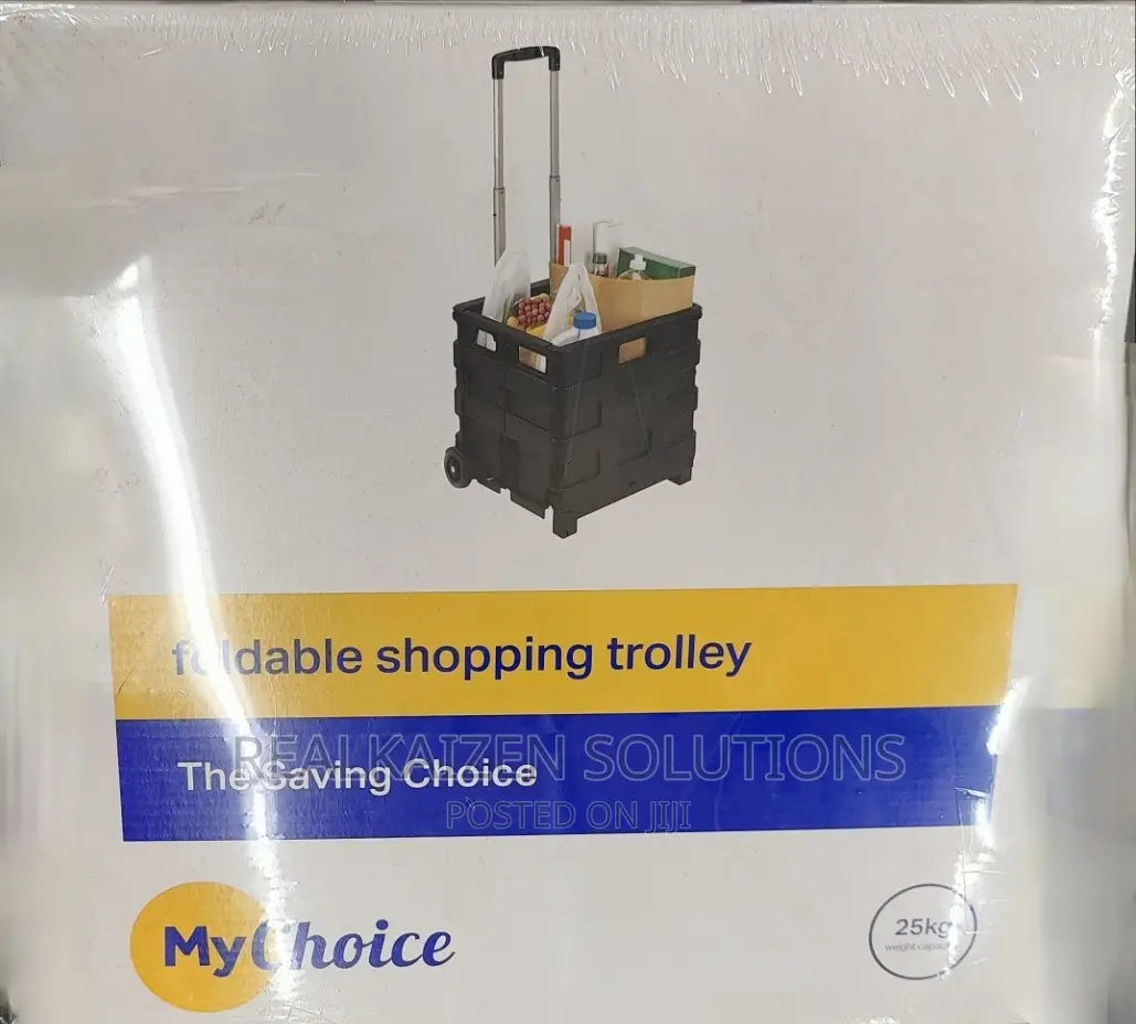 MYCHOICE Foldable Shopping Utility Cart Trolley