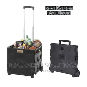 MYCHOICE Foldable Shopping Utility Cart Trolley
