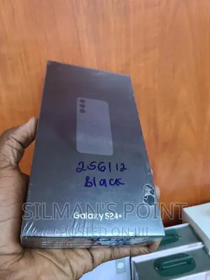 New Samsung Galaxy S24 Plus 256 GB Black