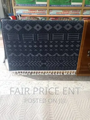 Original Wool Woolen Centre Carpet.2x3metres.( Blue)