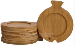 13 PCS Porcelain Coffee Tea Cup Set With Bamboo Saucers