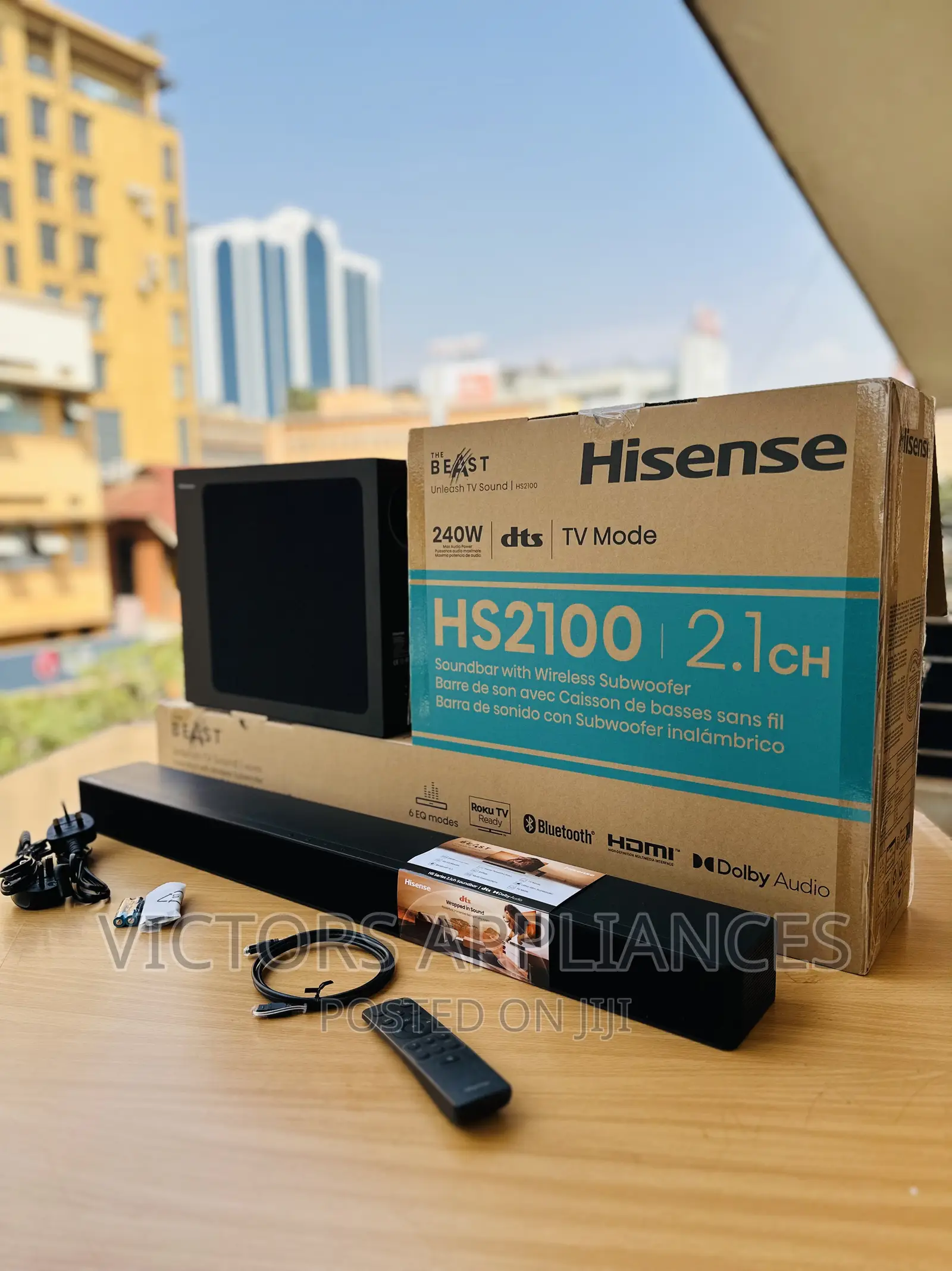 Hisense Sound Bar System Hs2100