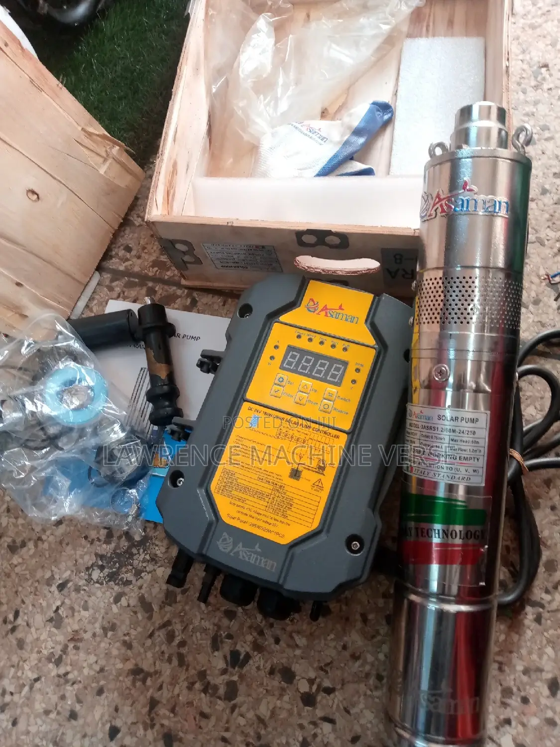 Solar Water Pump 60M With Control Box