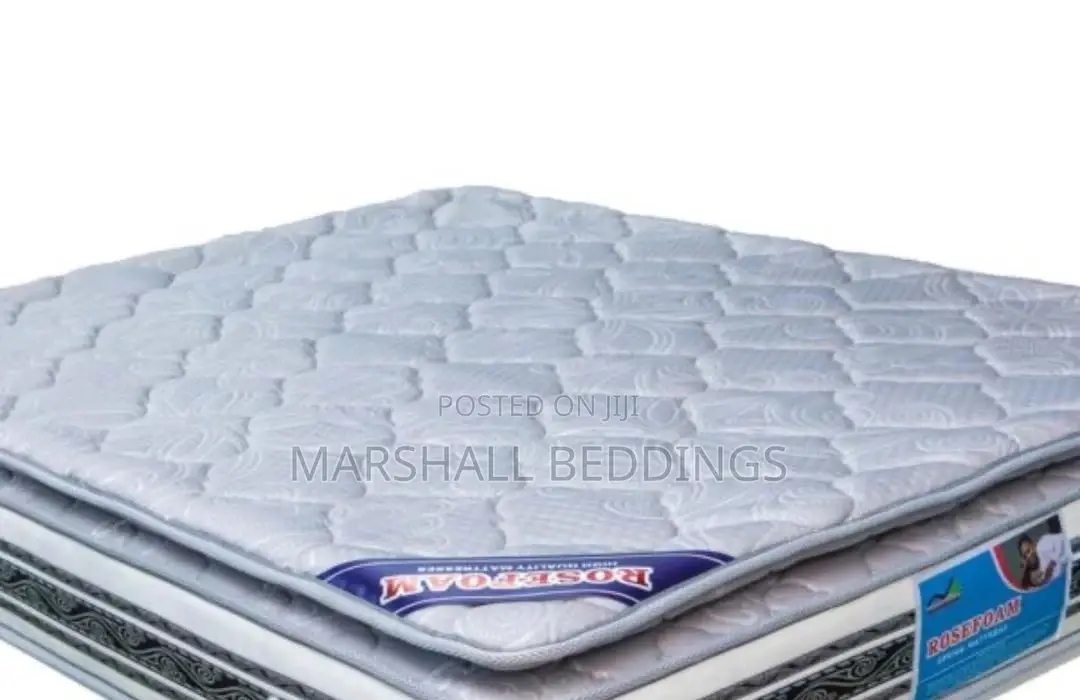 6*6 Spring Mattress With Topper for Extra Comfortability