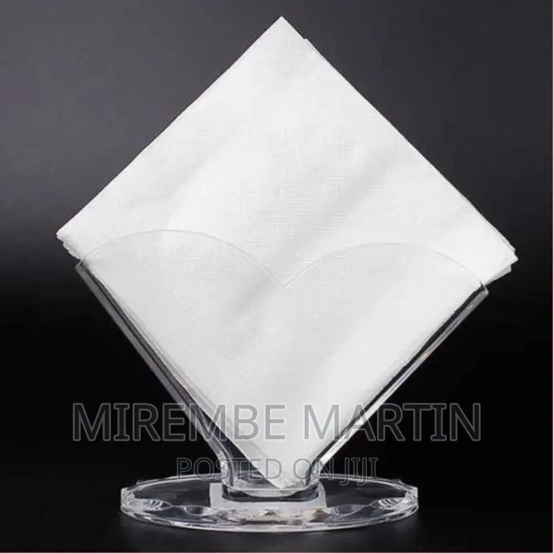 Saviet Napkin Holder Transparent Acrylic Box