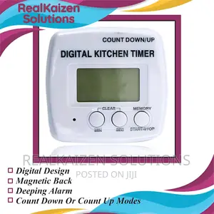 Magnet Digital Kitchen Timer With Count Down and Up Buttons