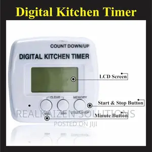 Magnet Digital Kitchen Timer With Count Down and Up Buttons